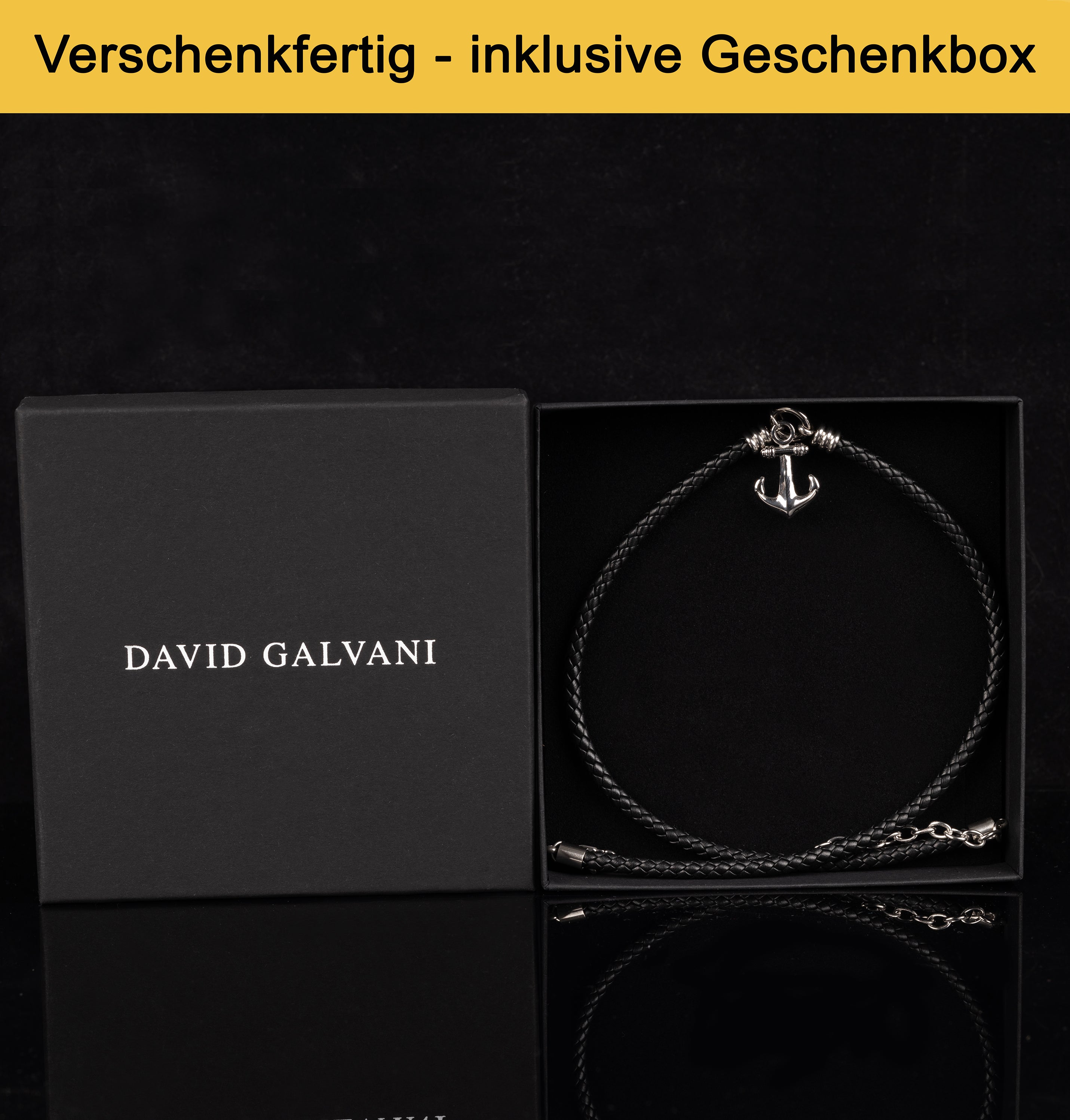 Exklusive Lederhalsketten für Herren – Hochwertiger Herrenschmuck aus Leder und Edelstahl