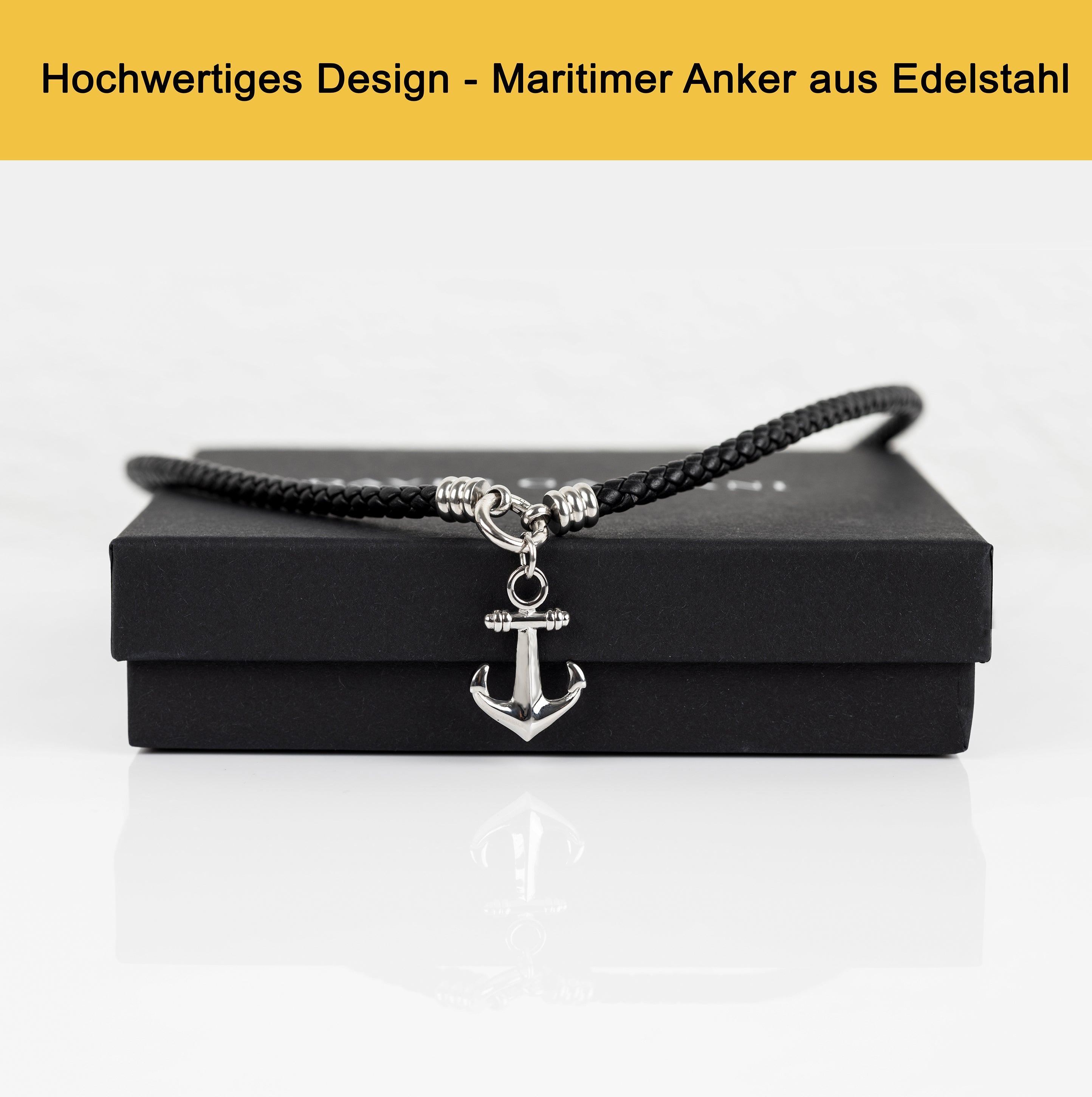 Exklusive Lederhalsketten für Herren – Hochwertiger Herrenschmuck aus Leder und Edelstahl