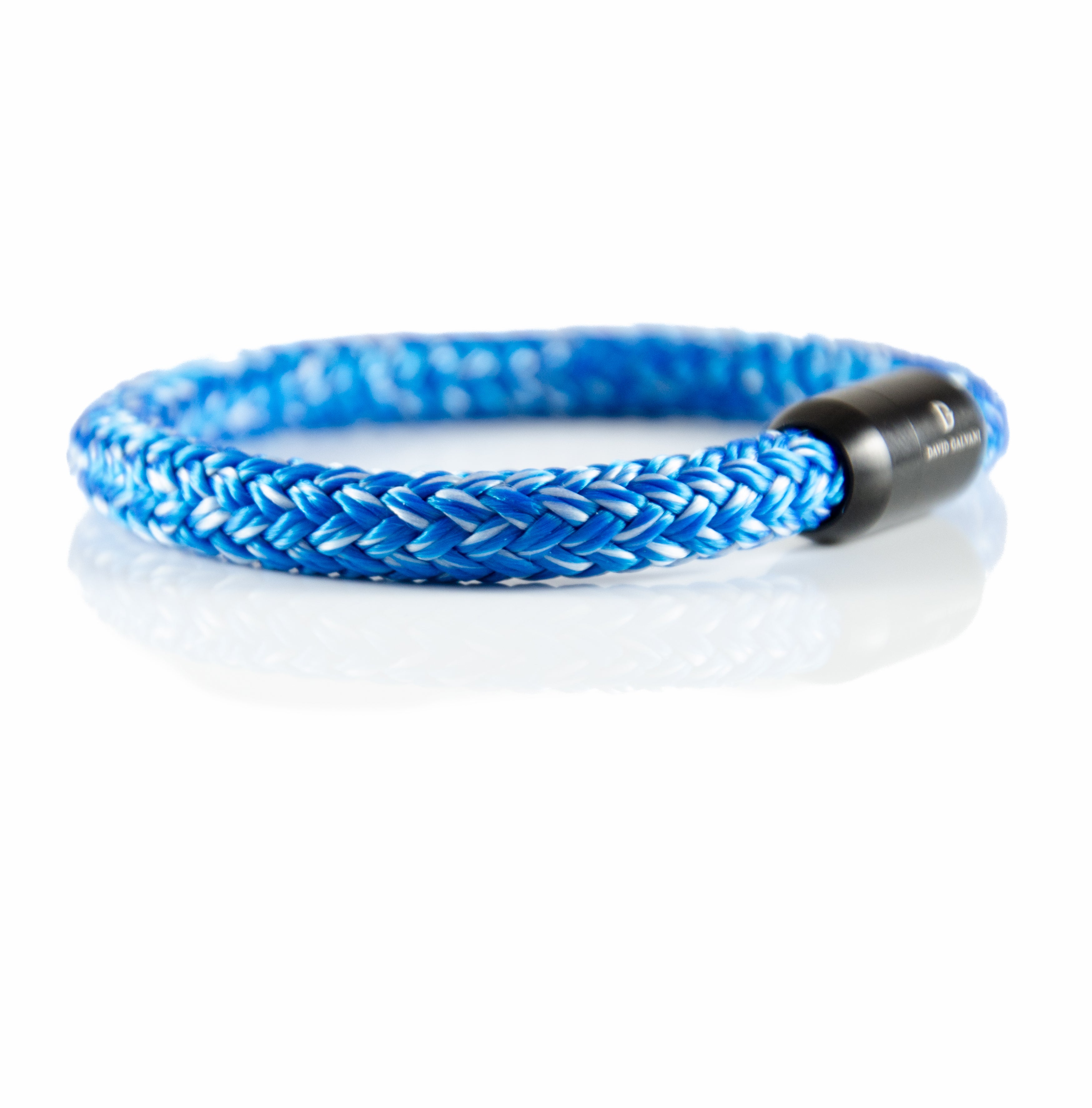 Maritim Segeltau Armband Hell Blau