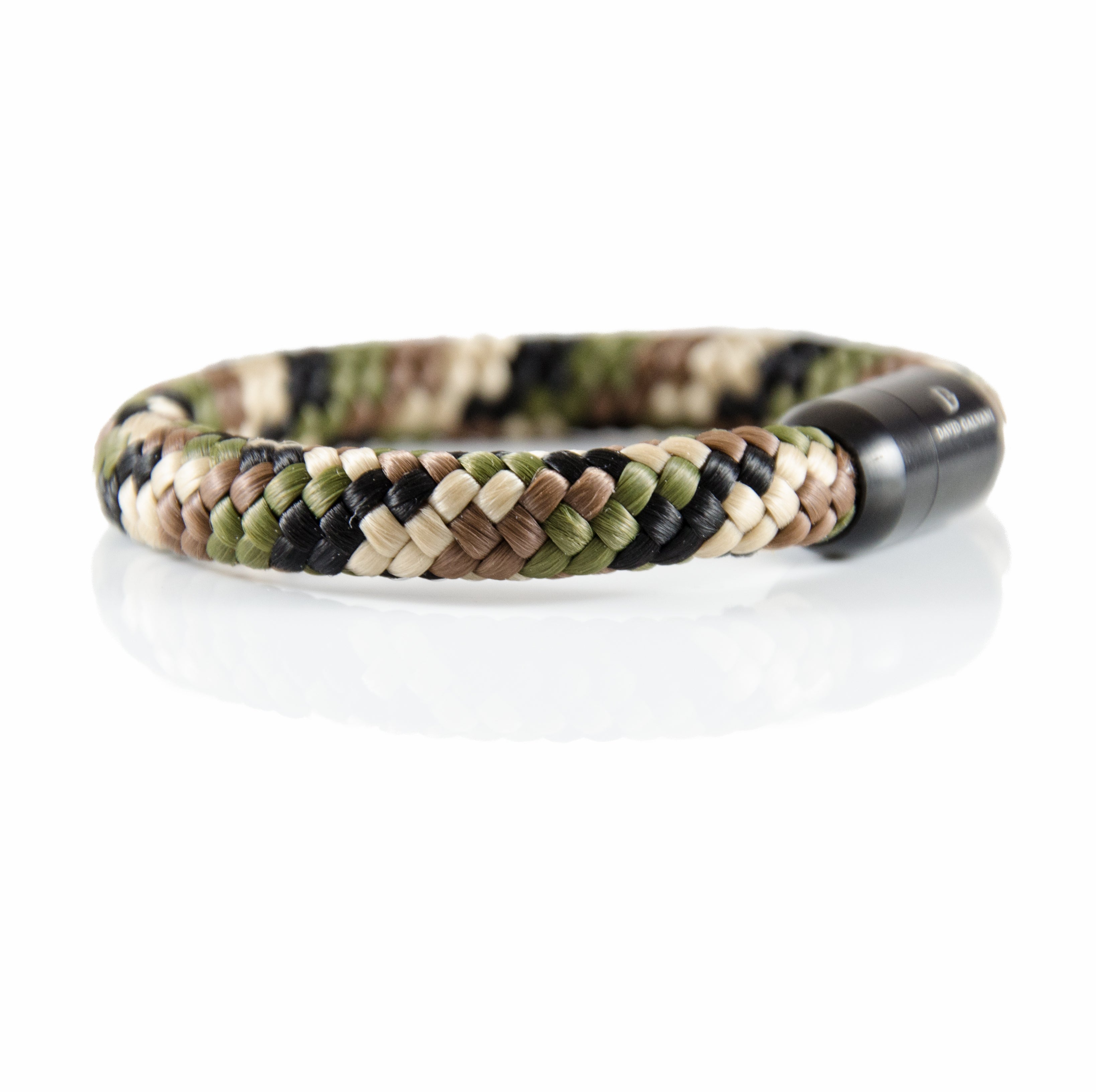 Maritim Segeltau Armband Savannah Camouflage