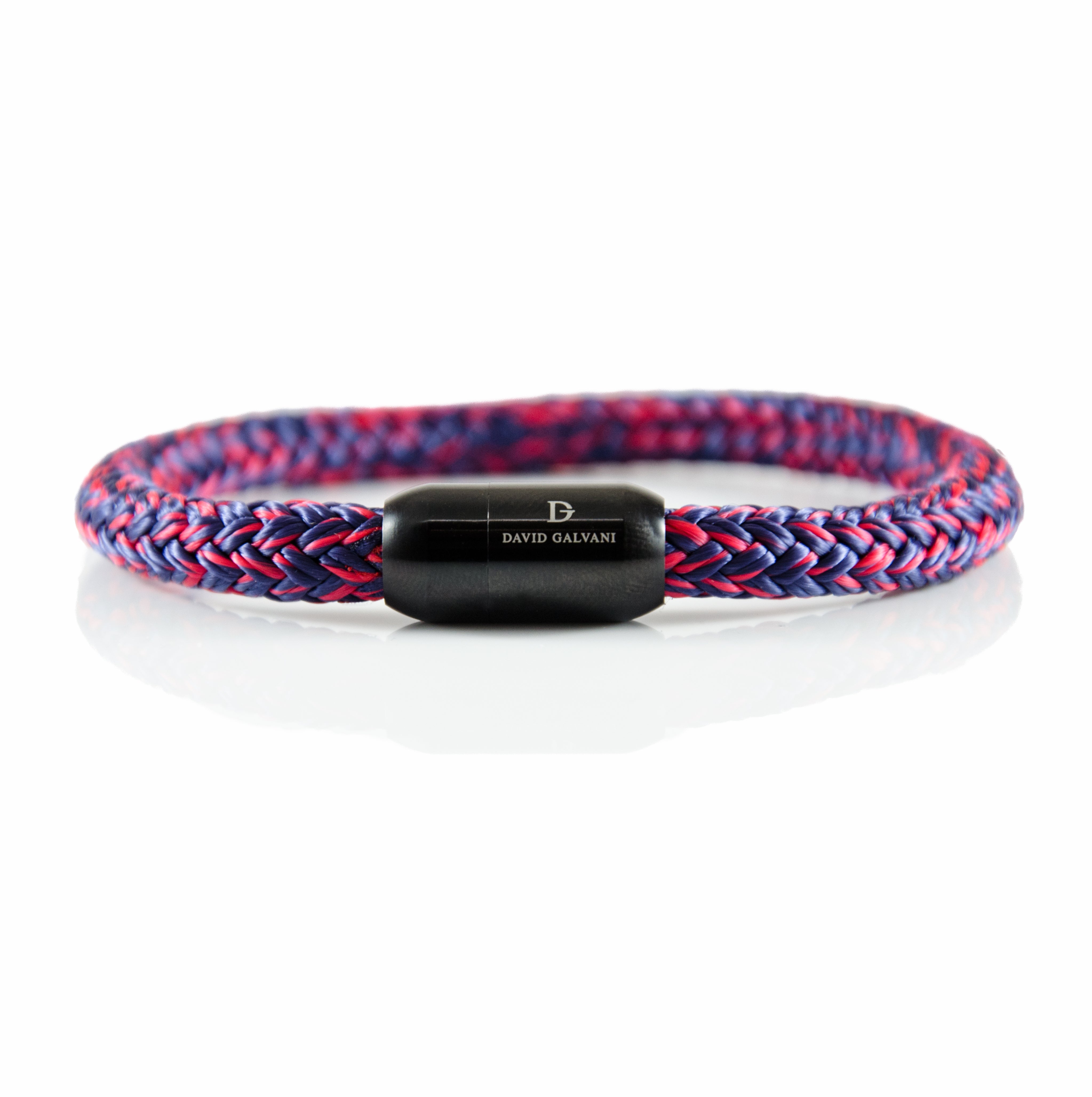 Maritim Segeltau Armband Blau Rot Mix