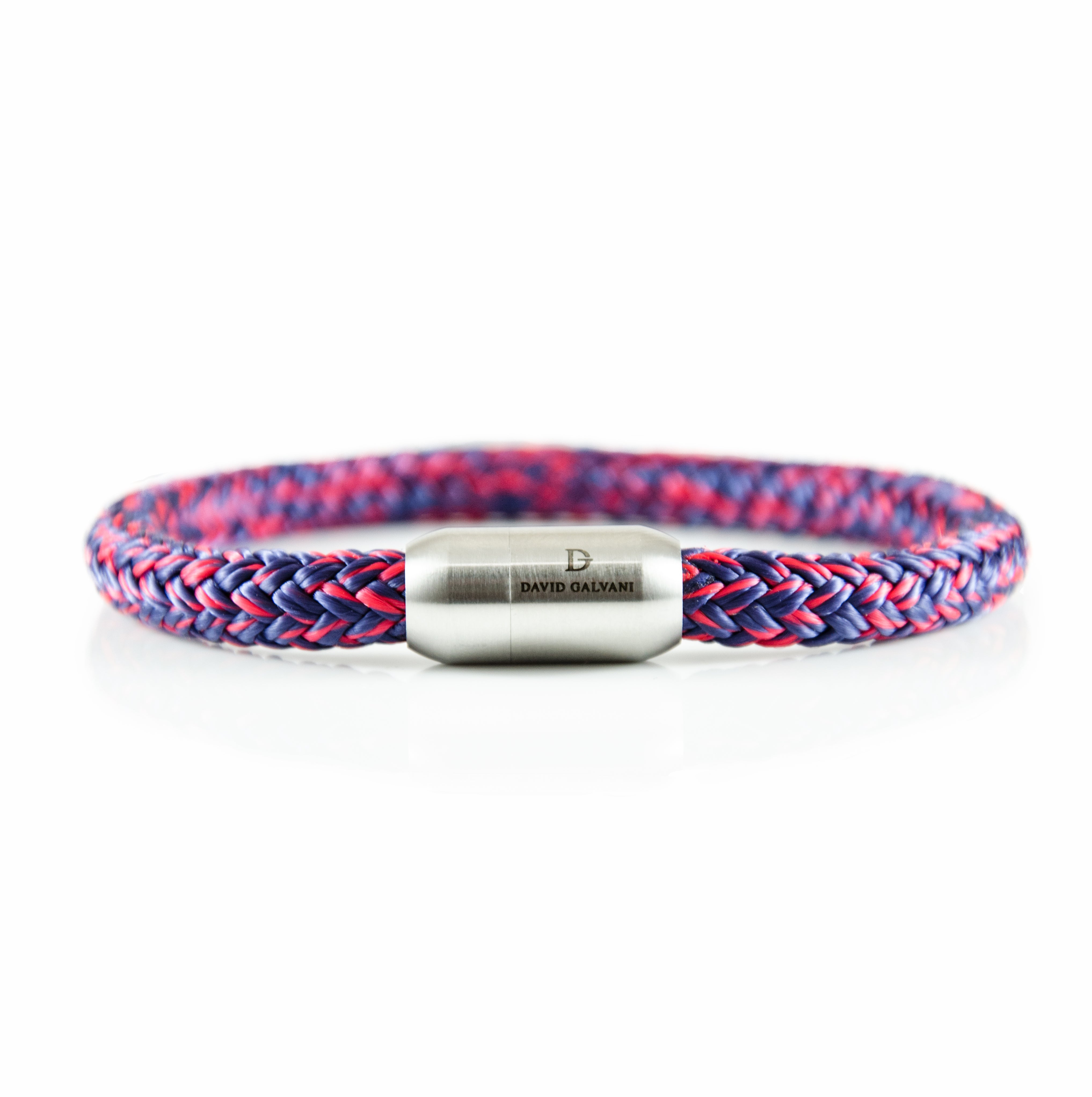 Maritim Segeltau Armband Blau Rot Mix
