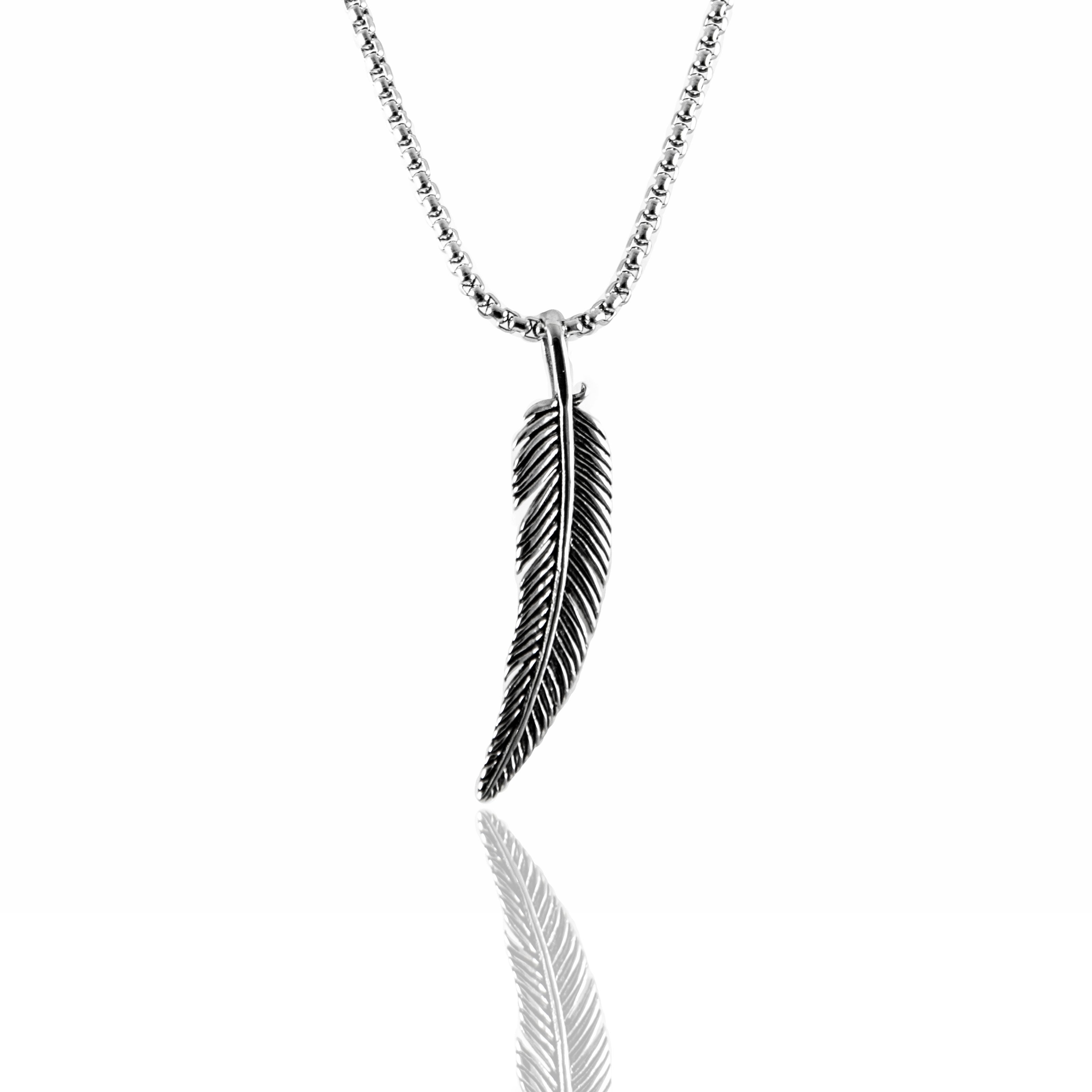 Edelstahlkette 3mm - Feder