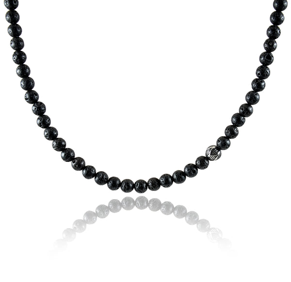 Gevlochten halsketting zilverzwart, nikkelvrij | Boutique - Boutique Gevlochten halsketting zilverzwart, nikkelvrij | Boutique - Boutique